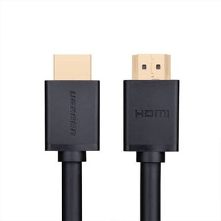 UGREEN HDMI to HDMI Cable, 4Kx2K@30Hz Resolution Support, 10.2Gbps Data Transfer Rate, Gold-Plated Connectors, Supports 3D, 4K, Full HD, HDCP, Ethernet, 25m Length Cable, Black | 10113
