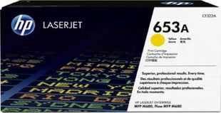 HP 653A Yellow Original LaserJet Toner Cartridge ( CF322A )