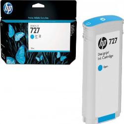 HP 727 130-ml Cyan DesignJet Ink Cartridge ( B3P19A )