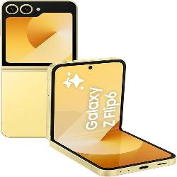 SAMSUNG Galaxy Z Flip6, AI Phone, Yellow Color , Android Smartphone, 50MP Camera, FlexCam, Long Battery Life