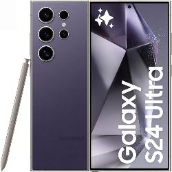 SAMSUNG Galaxy S24 Ultra, AI Phone, Titanium Violet, Android Smartphone, 200MP Camera, S Pen, Long Battery Life