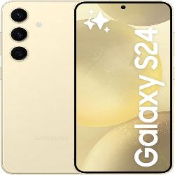 SAMSUNG Galaxy S24, AI Phone, Amber Yellow Color , Android Smartphone, 50MP Camera, Long Battery Life