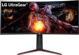 LG 34GP63A-B 34 Curved Ultragear™ QHD (3440 x 1440) Display &nbsp;160Hz Refresh Rate &nbsp;HDR10 &nbsp;MaxxAudio® (7Wx2) &nbsp;AMD FreeSync™ Premium &nbsp;1ms MBR