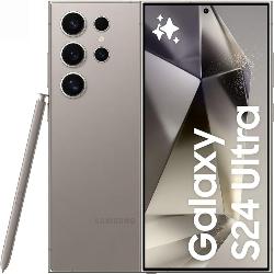 SAMSUNG Galaxy S24 Ultra, AI Phone, Titanium Gray, Android Smartphone, 200MP Camera, S Pen, Long Battery Life