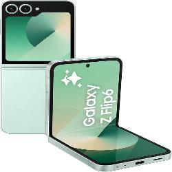 SAMSUNG Galaxy Z Flip6, AI Phone, Mint Color , Android Smartphone, 50MP Camera, FlexCam, Long Battery Life