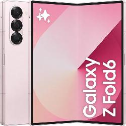 SAMSUNG Galaxy Z Fold6, AI Phone, Pink Color , Android Smartphone, 50MP Camera, Big Screen, Multi-tasking, S Pen, Long Battery
