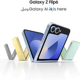 SAMSUNG Galaxy Z Flip6, AI Phone, Mint Color , Android Smartphone, 50MP Camera, FlexCam, Long Battery Life