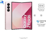 SAMSUNG Galaxy Z Fold6, AI Phone, Pink Color , Android Smartphone, 50MP Camera, Big Screen, Multi-tasking, S Pen, Long Battery