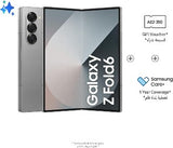 SAMSUNG Galaxy Z Fold6, AI Phone, Silver Shadow, Android Smartphone, 50MP Camera, Big Screen, Multi-tasking, S Pen, Long Battery