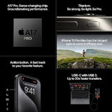 Apple iPhone 15 Pro Max 512 GB - Black Titanium( Weekend Offer )