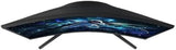 Samsung 27 Odyssey G5 G55C QHD Curved Gaming Monitor, 165Hz refresh rate and 1ms response time (MPRT), 1000R Curved Screen, LS27CG