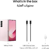 SAMSUNG Galaxy Z Fold6, AI Phone, Pink Color , Android Smartphone, 50MP Camera, Big Screen, Multi-tasking, S Pen, Long Battery