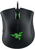 Razer DeathAdder Essential Gaming Mouse 6400 DPI Optical Sensor - 5 Programmable Buttons - Mechanical Switches - Rubber Side Grips - Classic Black