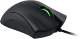 Razer DeathAdder Essential Gaming Mouse 6400 DPI Optical Sensor - 5 Programmable Buttons - Mechanical Switches - Rubber Side Grips - Classic Black